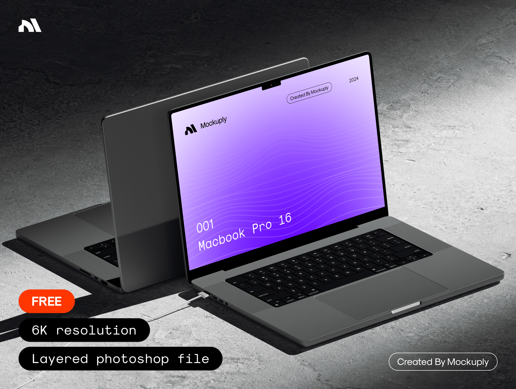 Free Mockuply – MacBook Pro 16