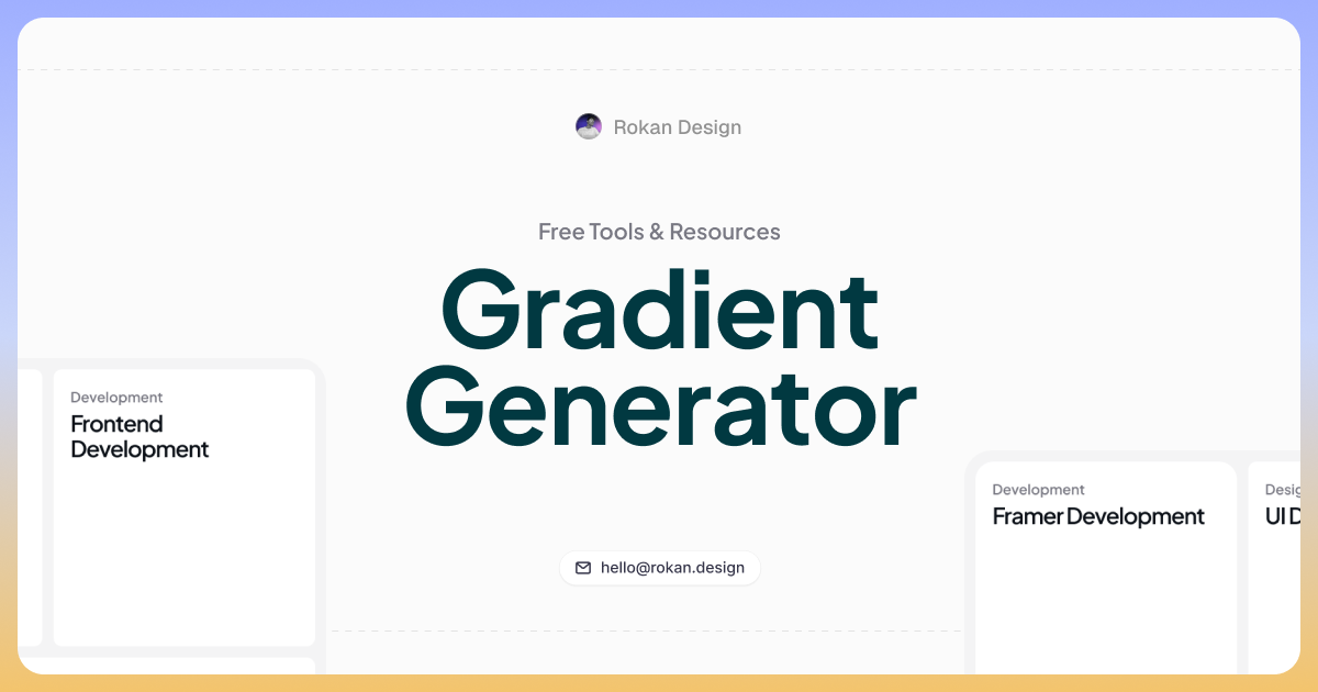 CSS Gradient Generator | Free Design Tools